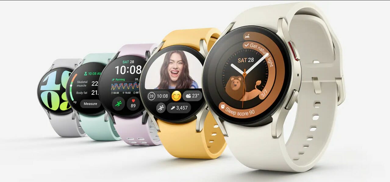 وجوه Galaxy Watch 6 على Watch 5, 4