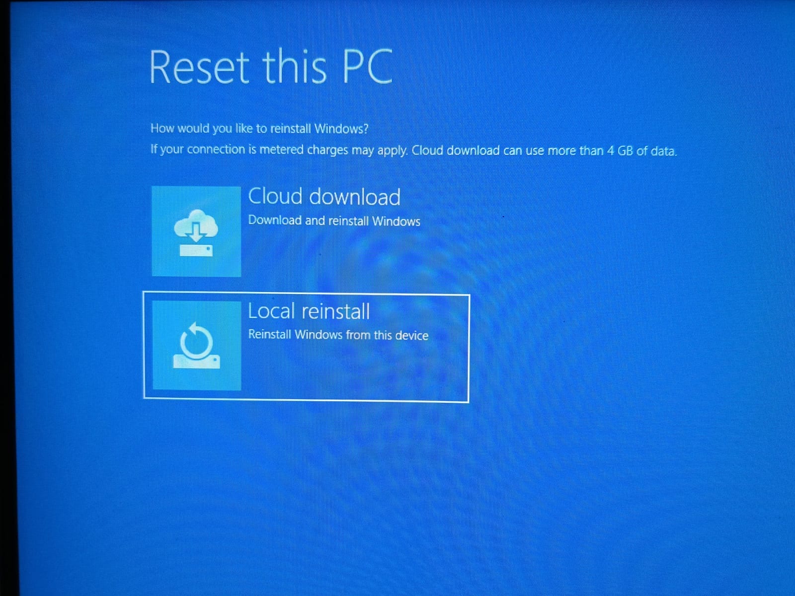 Reset the PC 3
